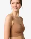 Bild 1 von Nicht vorgeformtes Bustier, nahtlos ohne Bügel mittelbraun