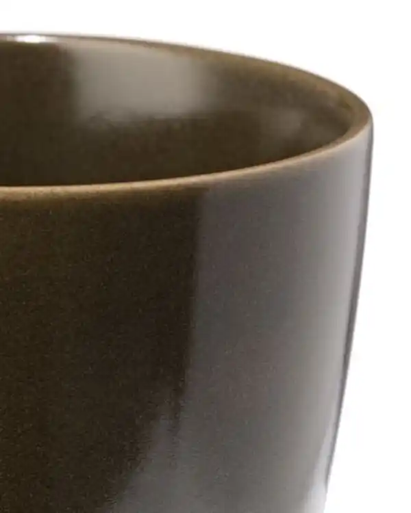 Bild 2 von Cappuccinotasse 325 ml, Puur, Steingut, dunkelbraun