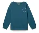 Bild 1 von Kinder-Sweatshirt mit angerauter Innenseite, blaugrün