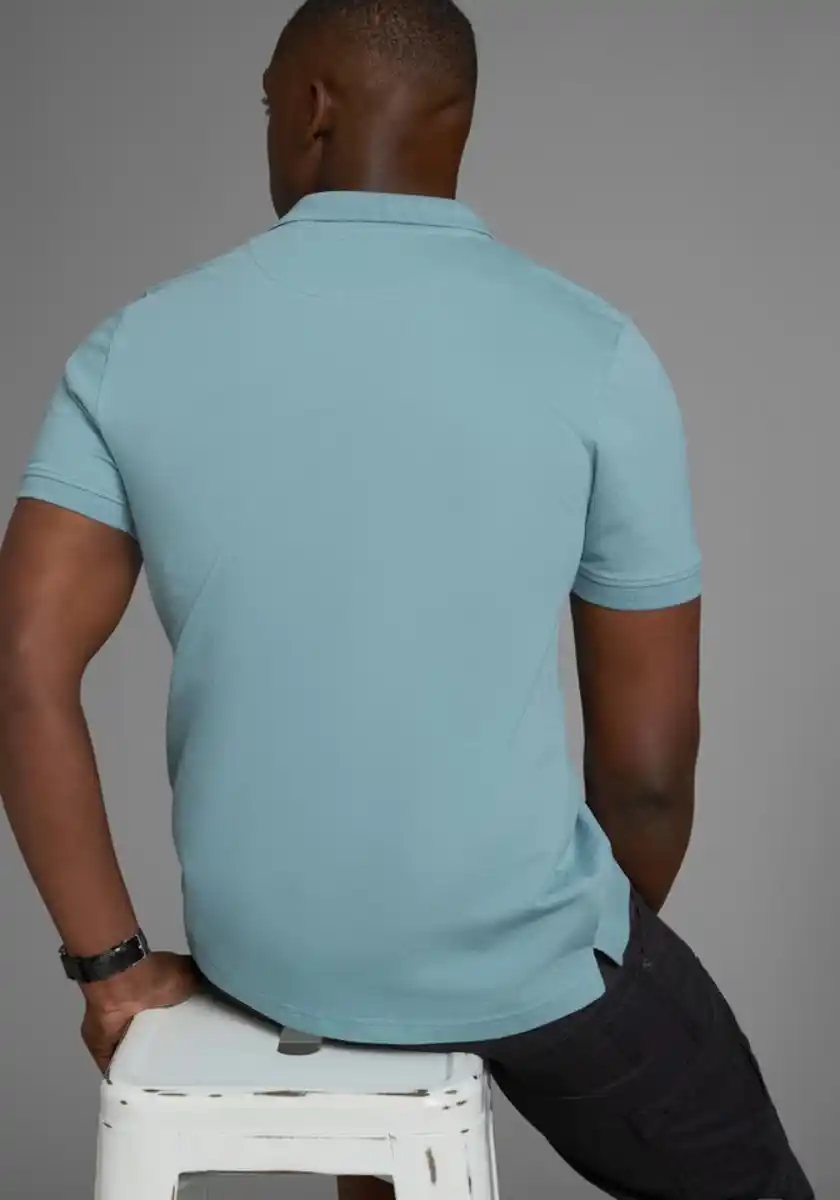 Bild 1 von Man's World Poloshirt Kurzarm, lockere Passform, unifarben