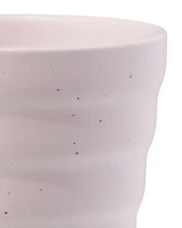 Bild 2 von Cappuccinobecher 300 ml, Trend, Steingut, gesprenkelt, rosa