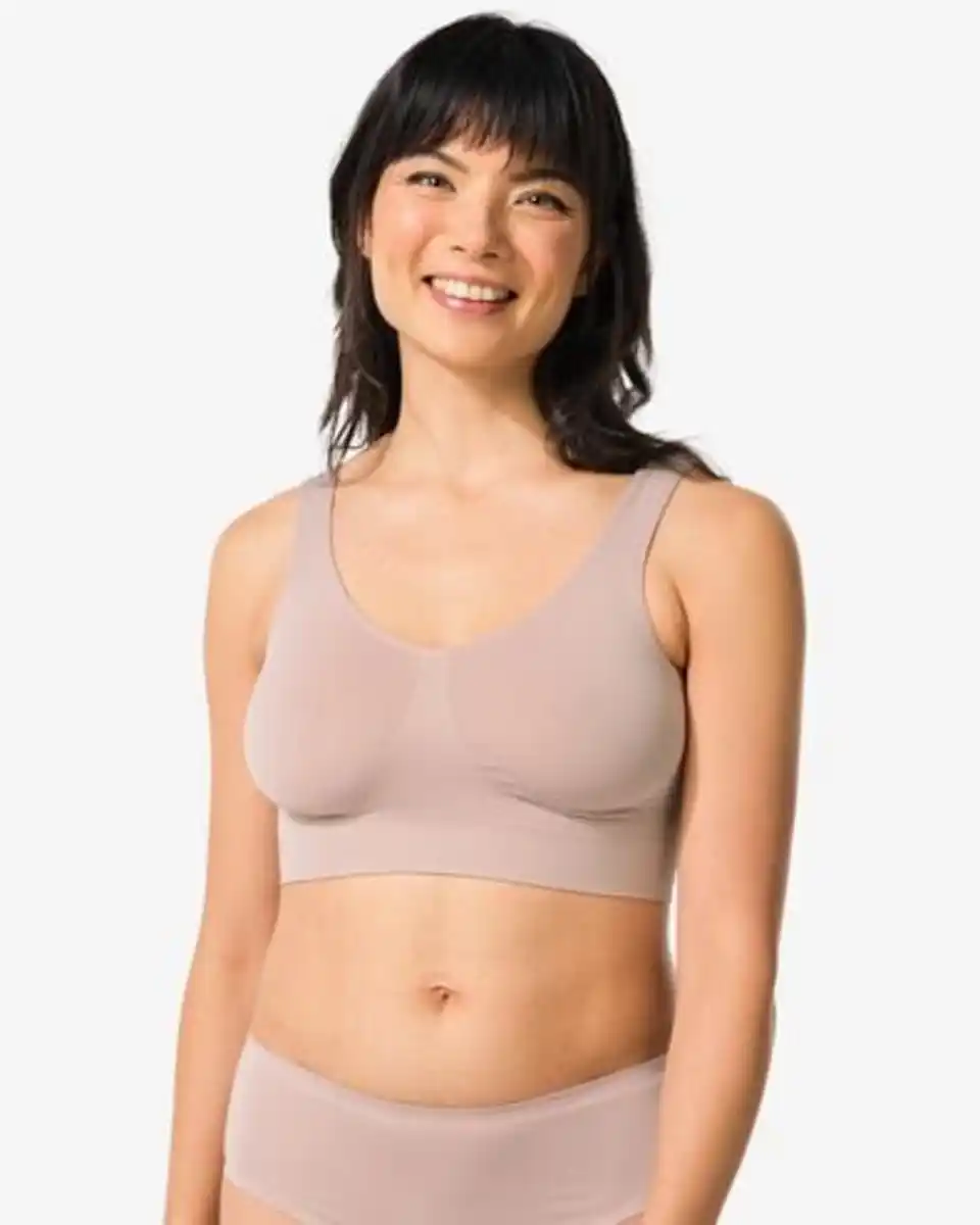 Bild 2 von Damen-Bustier, nicht vorgeformt, nahtlos beige