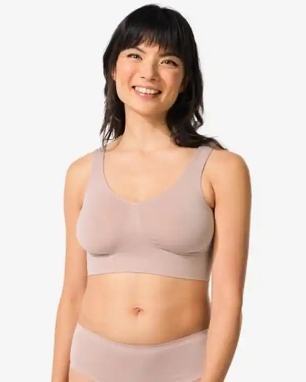 Bild 2 von Damen-Bustier, nicht vorgeformt, nahtlos beige