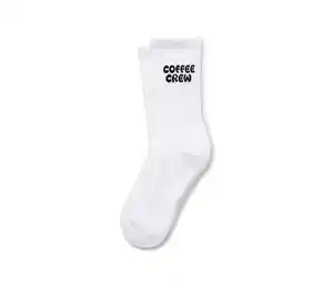 Unisex Coffee Crew Tennissocken