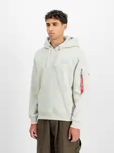 Alpha Industries Kapuzensweatshirt BACK PRINT HOODY Baumwollmischung, regular fit