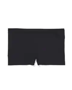 Nahtlose Damen-Boxershorts aus Mikrofaser schwarz
