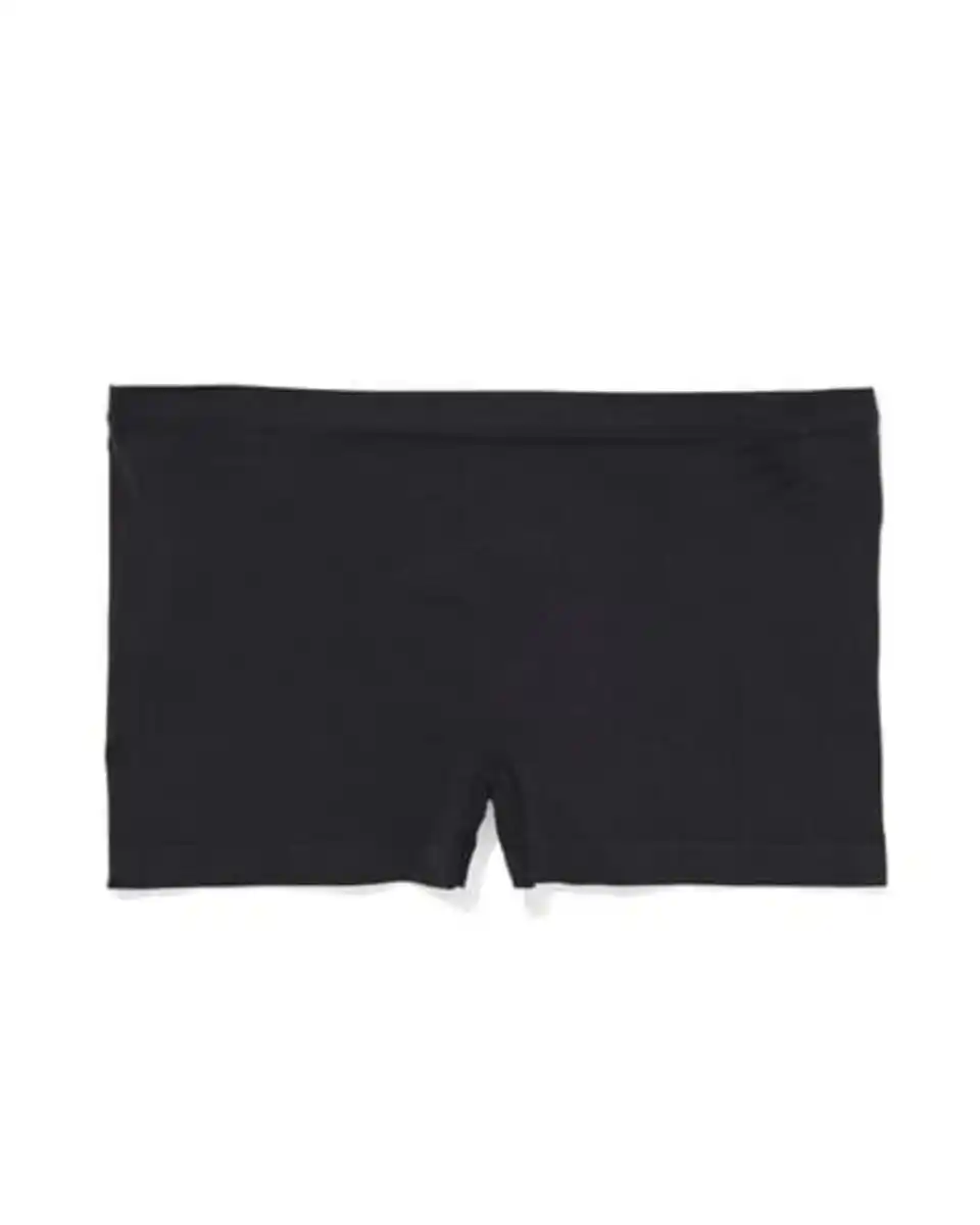 Bild 1 von Nahtlose Damen-Boxershorts aus Mikrofaser schwarz