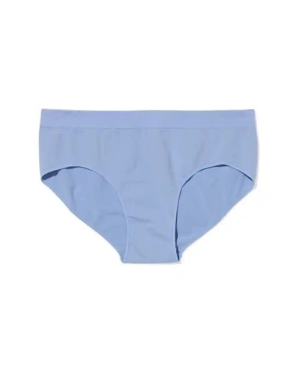 Bild 4 von Damen-Hipster, nahtlos, aus Mikrofaser blau