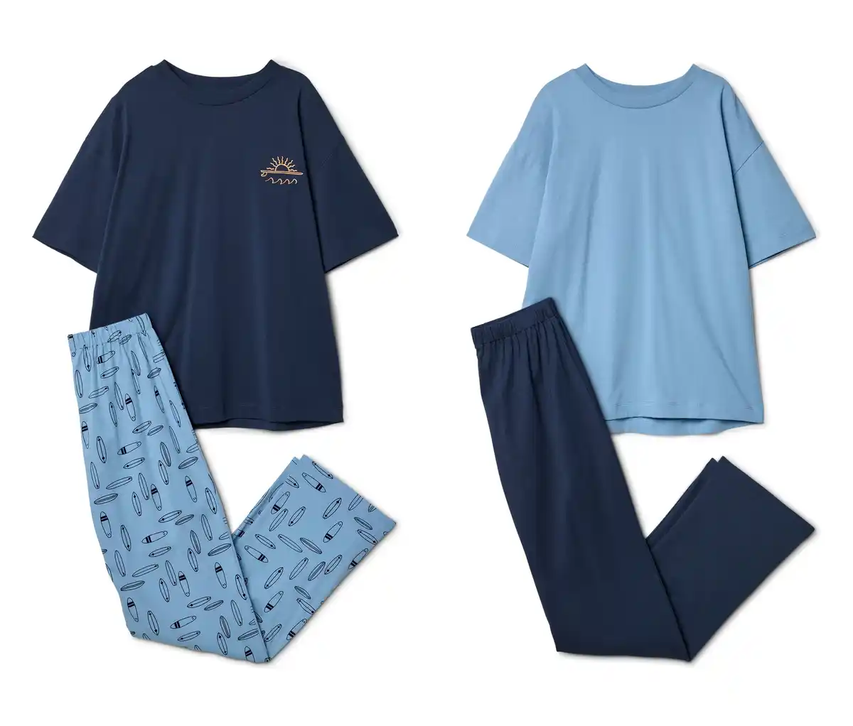 Bild 1 von 2 Kinder-Kurzarm-Pyjamas