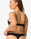Bild 2 von Nahtloser Damenstring aus Mikrofaser schwarz