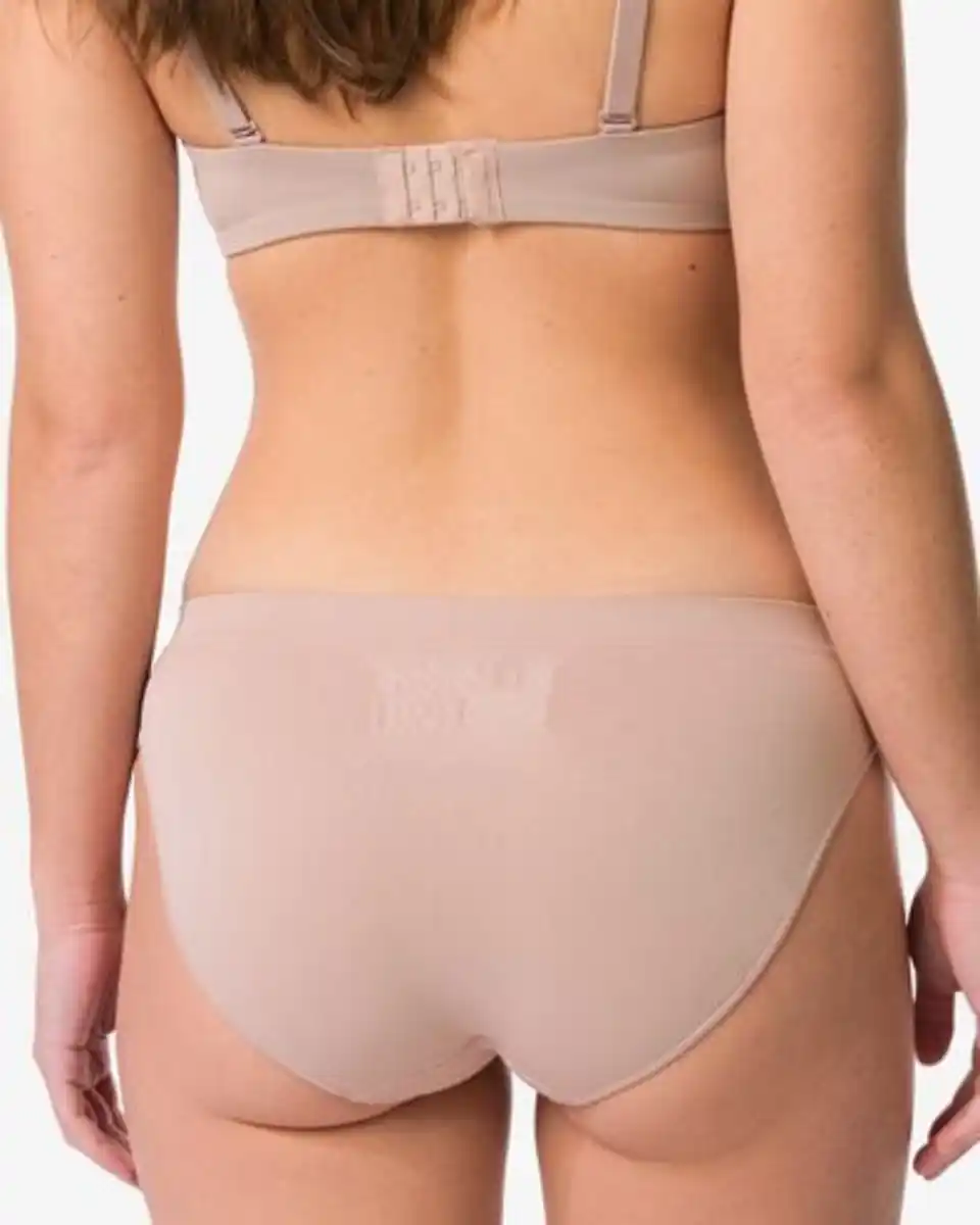 Bild 2 von Damenslip, nahtlos, aus Mikrofaser beige