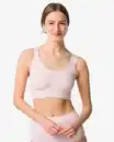 Bild 2 von Nicht vorgeformtes Bustier, nahtlos ohne Bügel hellrosa