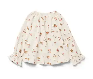Kinder-Musselin-Bluse