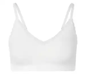 Seamless-Bustier, weiß