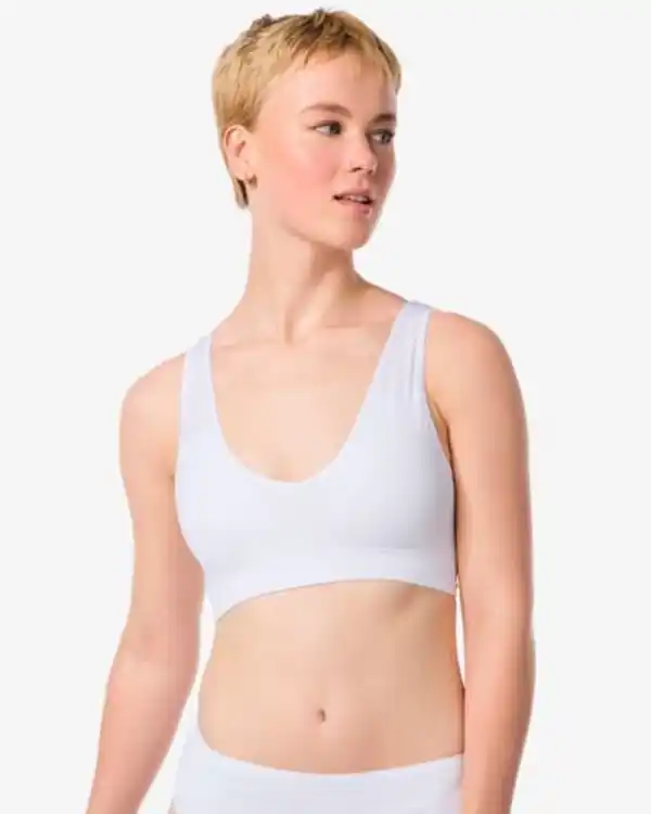 Bild 2 von Nahtloses und bügelloses Bustier weiß