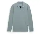 Bild 1 von Tom Tailor Longsleeve Piqué Poloshirt, Grey Mint