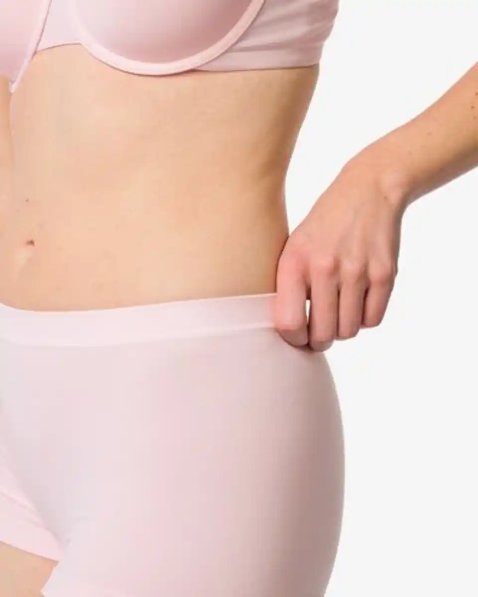 Bild 4 von Damen-Boxershorts, nahtlos, aus Mikrofaser hellrosa