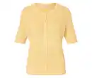 Bild 1 von Feinstrick-Cardigan mit Leinen, buttergelb