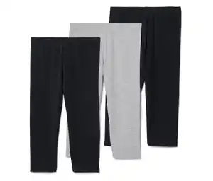 3 Kinder-Leggings in ¾-Länge