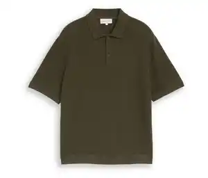 Tom Tailor Strick-Poloshirt aus Baumwolle