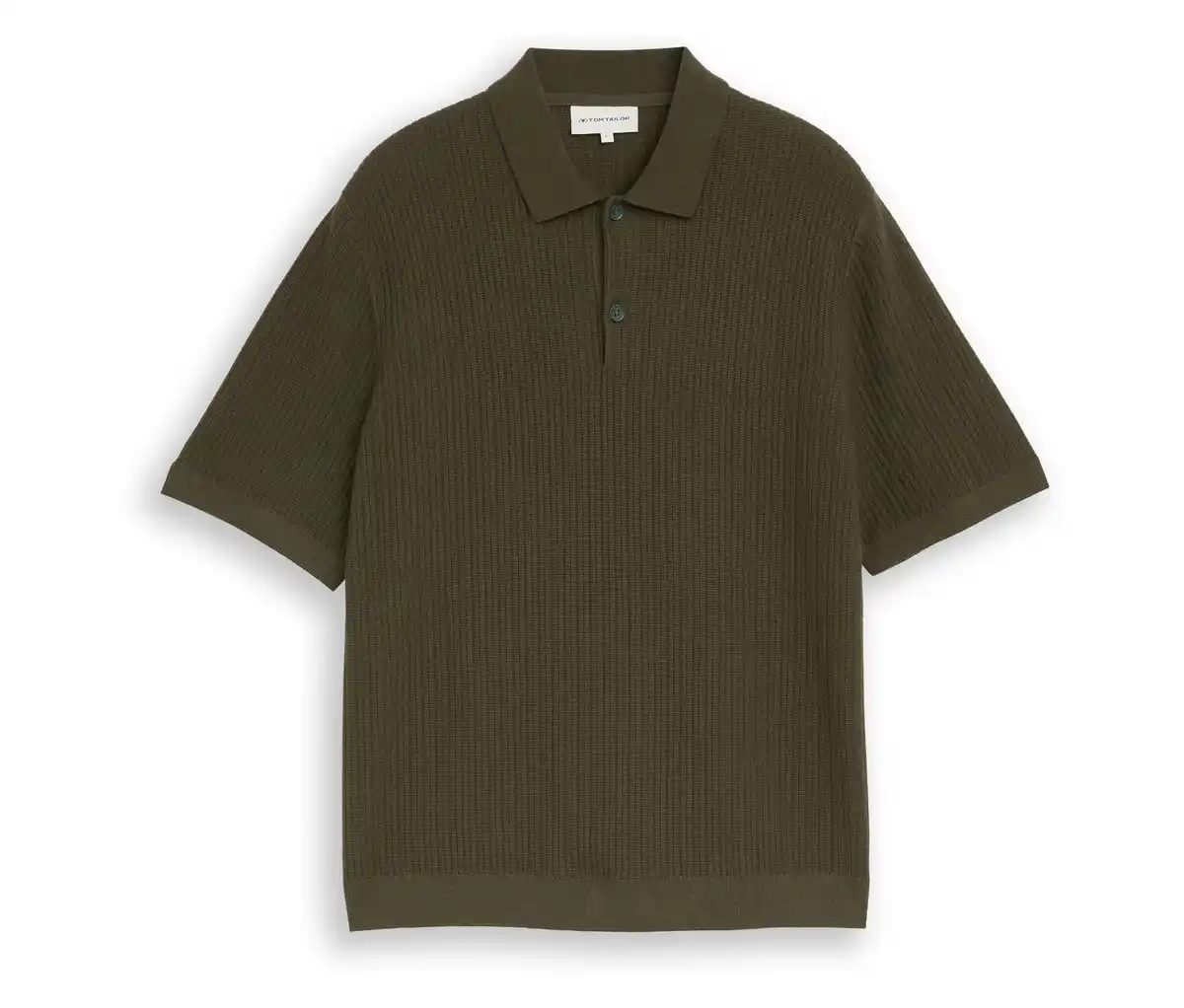 Bild 1 von Tom Tailor Strick-Poloshirt aus Baumwolle