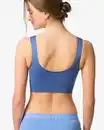 Bild 3 von Nicht vorgeformtes Bustier, nahtlos ohne Bügel mittelblau