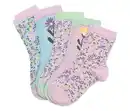 Bild 1 von 5 Paar Kinder-Socken, Blumen