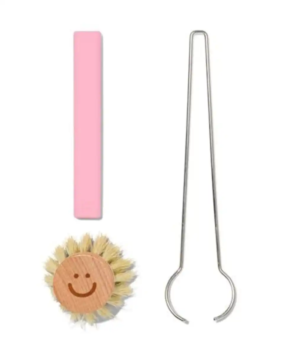 Bild 2 von Spülbürste mit losem Kopf, rosa