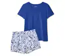 Bild 1 von Shorty-Pyjama-Set, royal blau