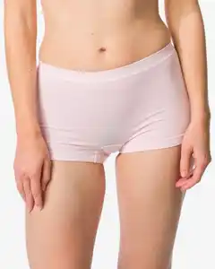 Damen-Boxershorts, nahtlos, aus Mikrofaser hellrosa