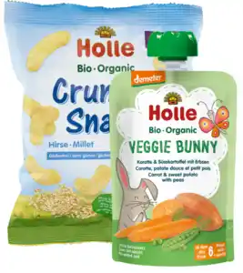 Crunchy-Snack oder Quetschbeutel