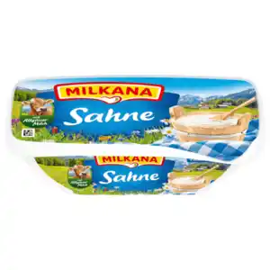Milkana Schmelzkäse Sahne 190g