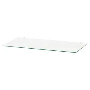 HEMNES Glasplatte, transparent, 54x38 cm
