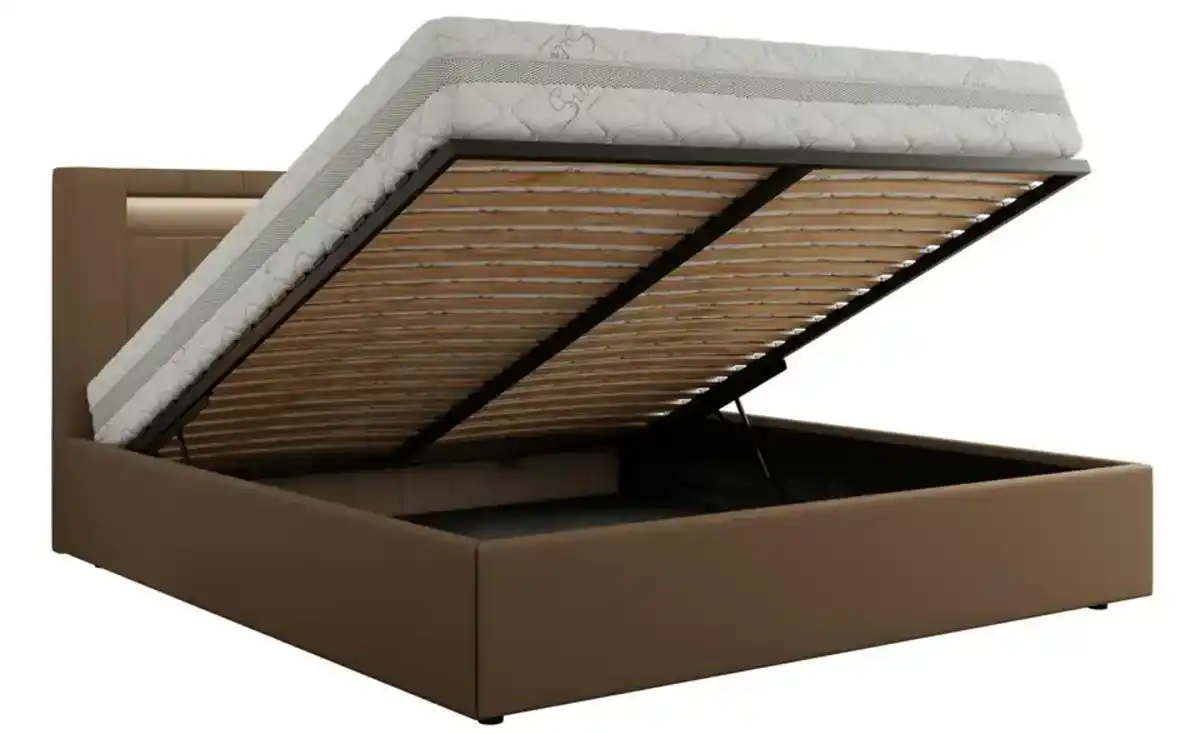 Bild 4 von Polsterbett mit Bettkasten Gold 5 Classic