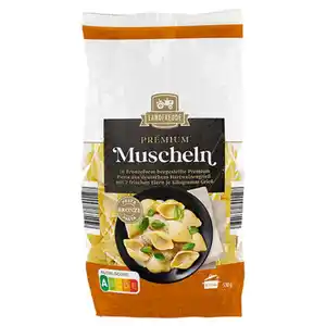LANDFREUDE Frischei-Nudeln 500 g, Muscheln