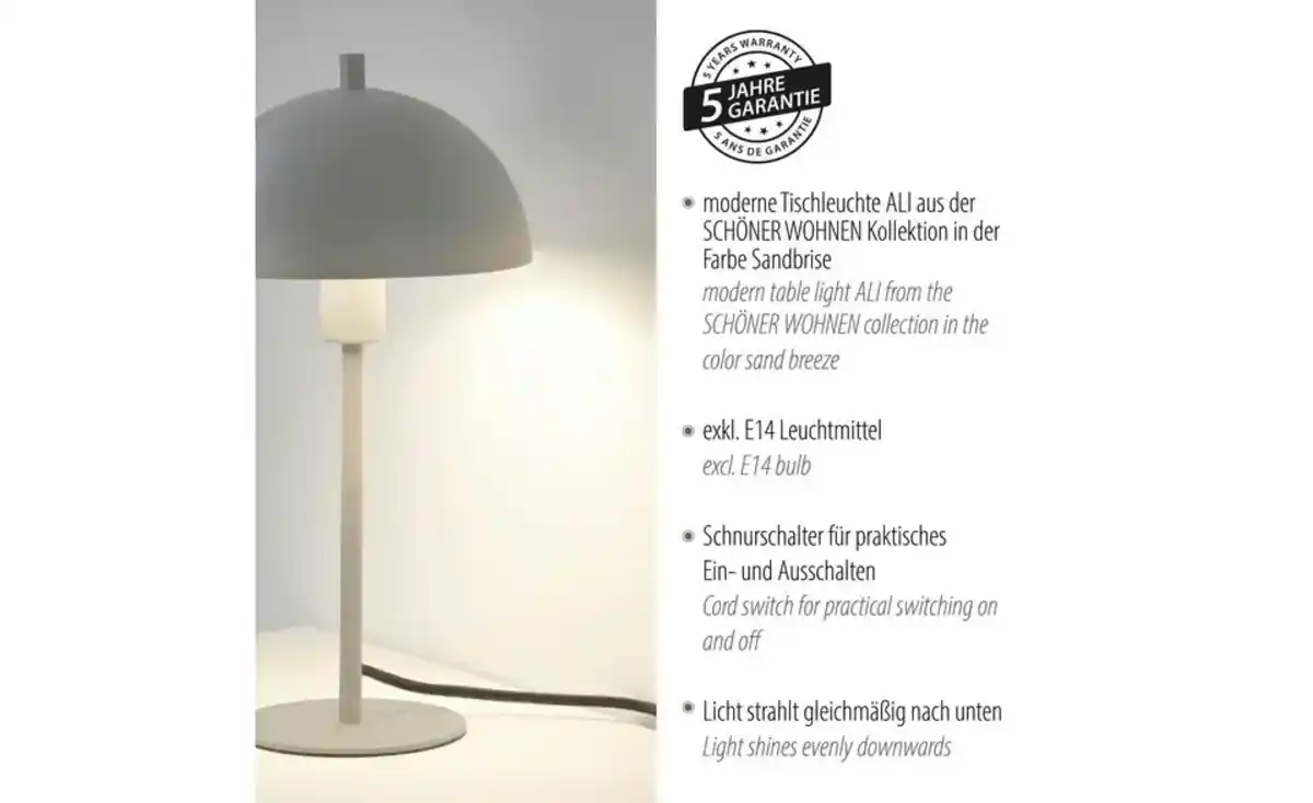 Bild 2 von SCHÖNER WOHNEN Kollektion Tischleuchte
