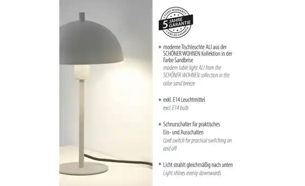 Bild 2 von SCHÖNER WOHNEN Kollektion Tischleuchte