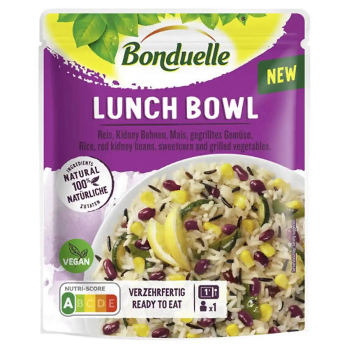 Bild 1 von BONDUELLE Lunch Bowl 250 g, Reis und Bohnen