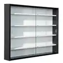 Bild 1 von Hängevitrine Collecty ca. 80x60 cm Schwarz/Weiß, Schwarz, Weiß