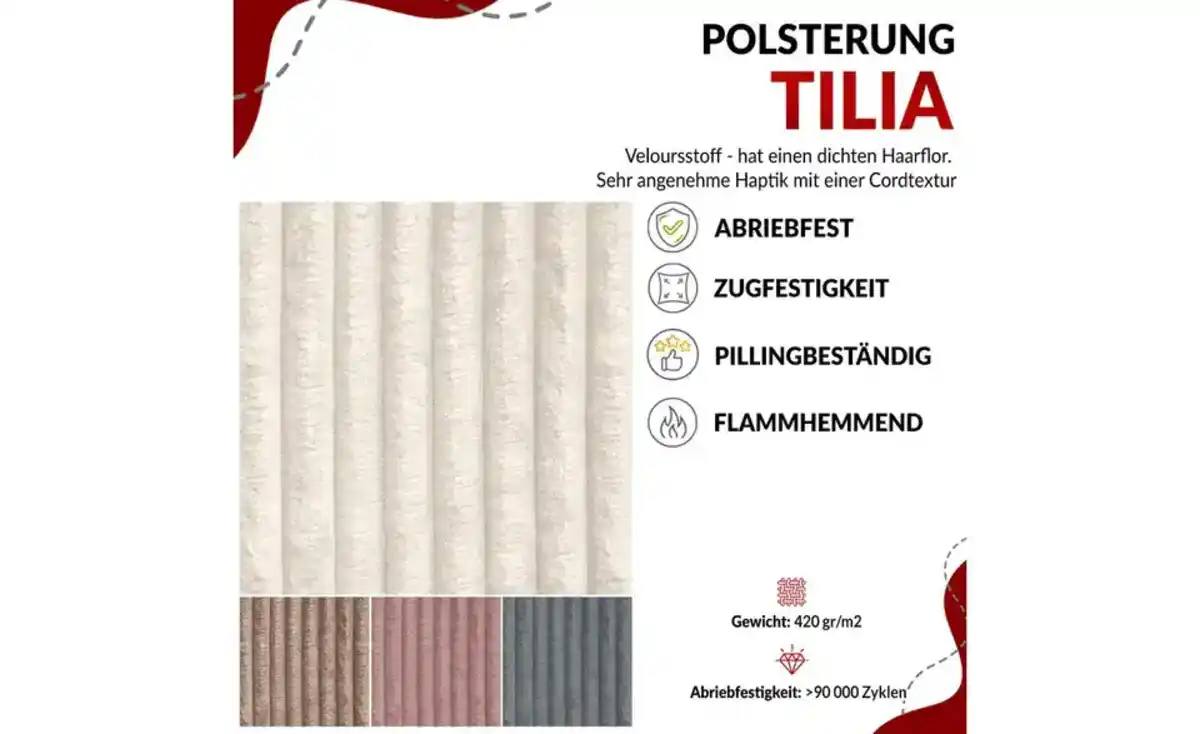 Bild 4 von Polsterbett mit Bettkasten Tiliano Classic