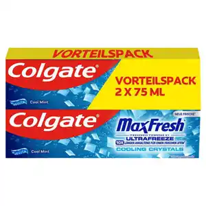 COLGATE Zahn 2 x 75 ml, Max Fresh