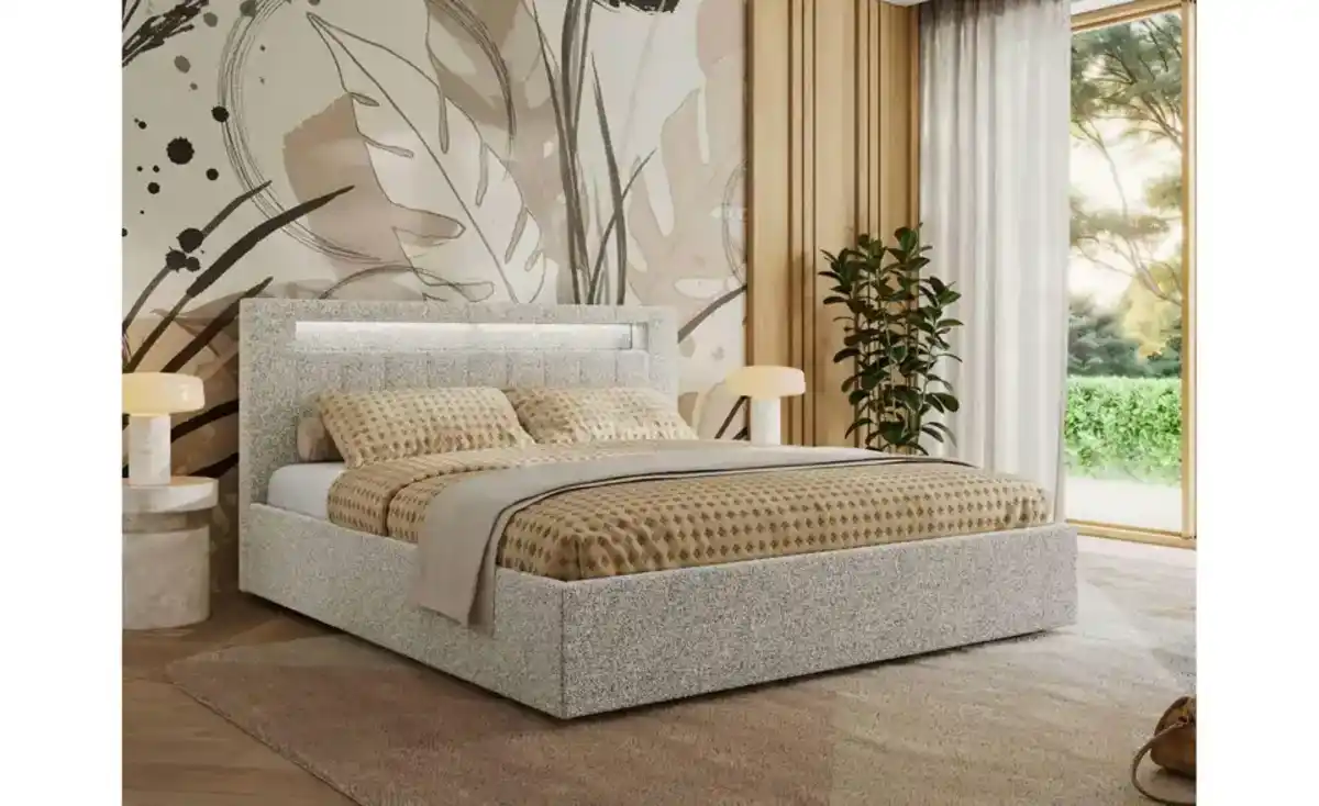 Bild 1 von Polsterbett mit Bettkasten Gold 5 Classic