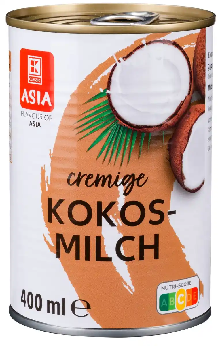 Bild 1 von K-CLASSIC ASIA Kokosmilch, 400-ml-Dose