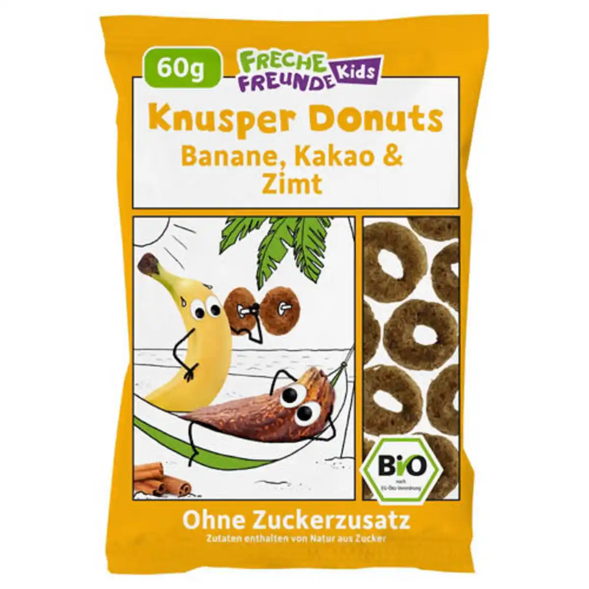 Bild 1 von FRECHE FREUNDE KIDS Knusper Donuts 60 g