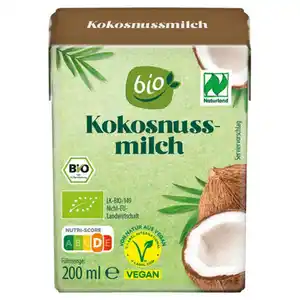 BIO Kokosnussmilch 200 ml, 17 - 19 % Fett