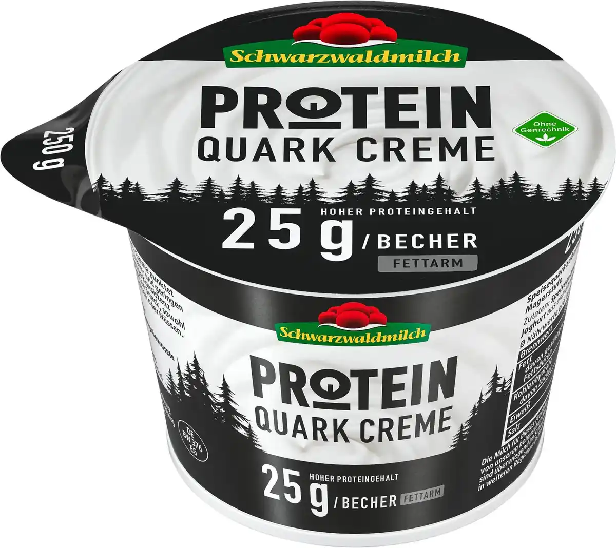 Bild 1 von SCHWARZWALDMILCH Protein-Quark-Creme, 250-g-Becher