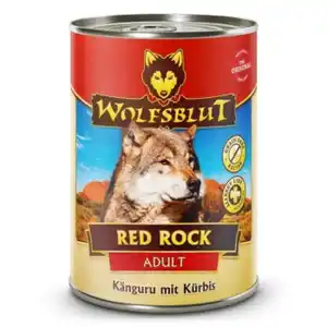 WOLFSBLUT Adult Red Rock - Känguru mit Kürbis - 6x395g