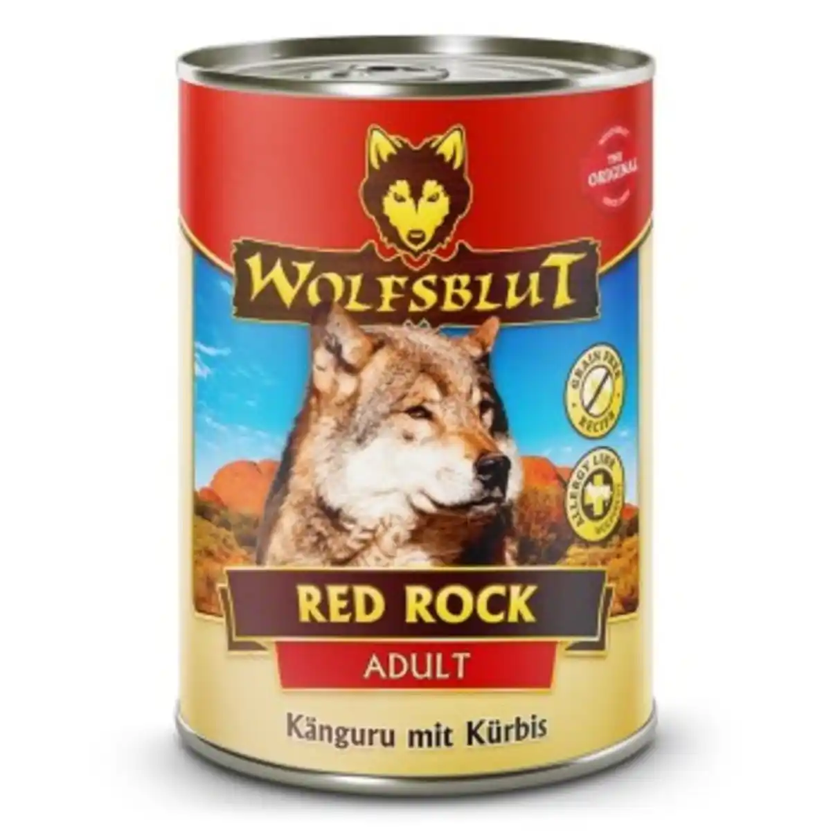 Bild 1 von WOLFSBLUT Adult Red Rock - Känguru mit Kürbis - 6x395g