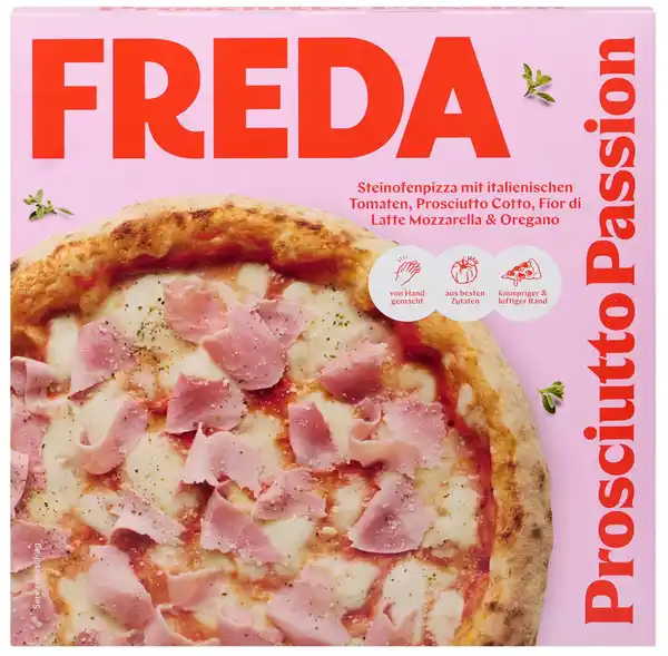 Bild 2 von FREDA Steinofenpizza, 400 - 455-g-Packg.