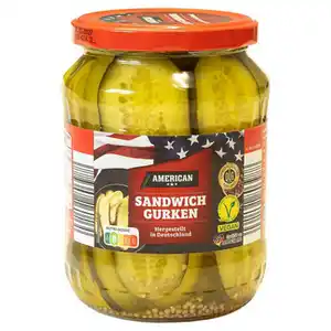 AMERICAN Sandwichgurken 670 g